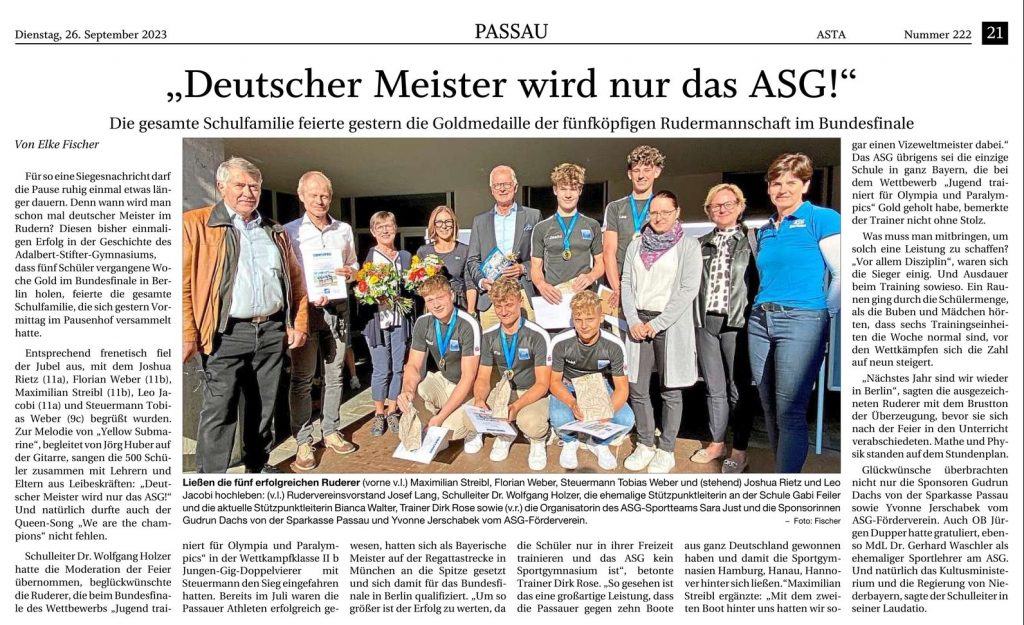 ASG Deutscher Meister 2023